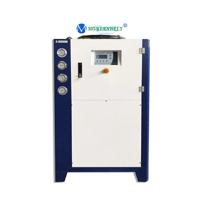 High Efficiency Frequency Converter Air Cooled Scroll Water Chiller For Blowing Machine